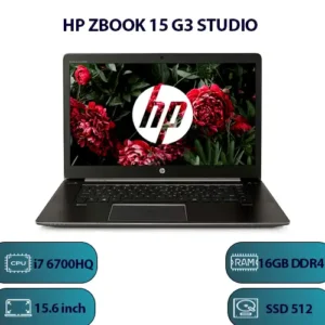 "تصویر لپ‌تاپ HP ZBook 15 G3 Studio با صفحه‌نمایش 15.6 اینچی Full HD"