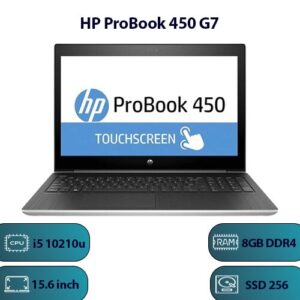 لپ‌تاپ HP ProBook 450 G7 با پردازنده Intel Core i5 و طراحی شیک