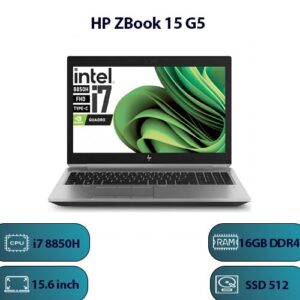 تصویر اصلی لپ‌تاپ حرفه‌ای HP ZBook 15 G3 با طراحی مقاوم، پردازنده Intel Core i7-6820HQ، کارت گرافیک NVIDIA Quadro M1000M، صفحه‌نمایش 15.6 اینچی Full HD و حافظه 512 گیگابایت SSD – ایده‌آل برای مهندسان، طراحان گرافیک و کاربران حرفه‌ای